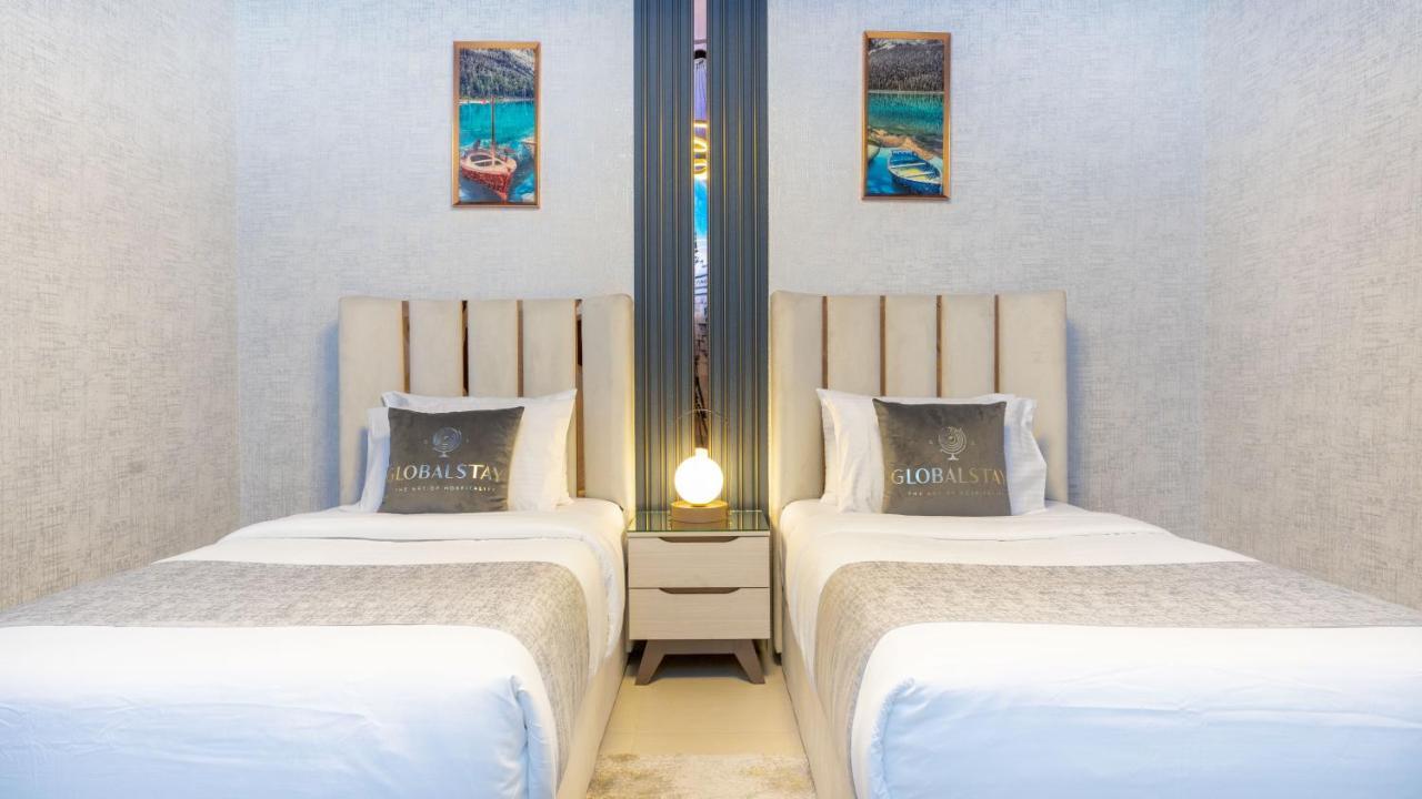Exclusive Retreat Globalstay'S New 3Br Townhouse With Private Pool دبي المظهر الخارجي الصورة