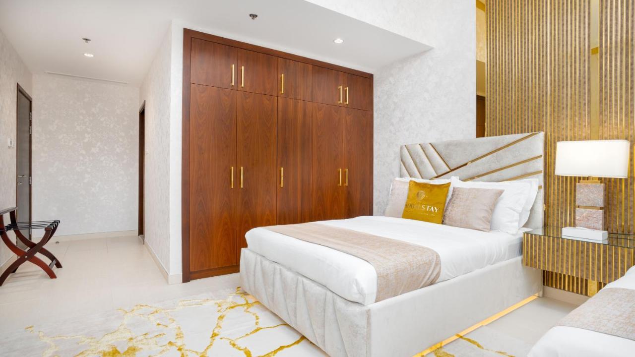 Exclusive Retreat Globalstay'S New 3Br Townhouse With Private Pool دبي المظهر الخارجي الصورة