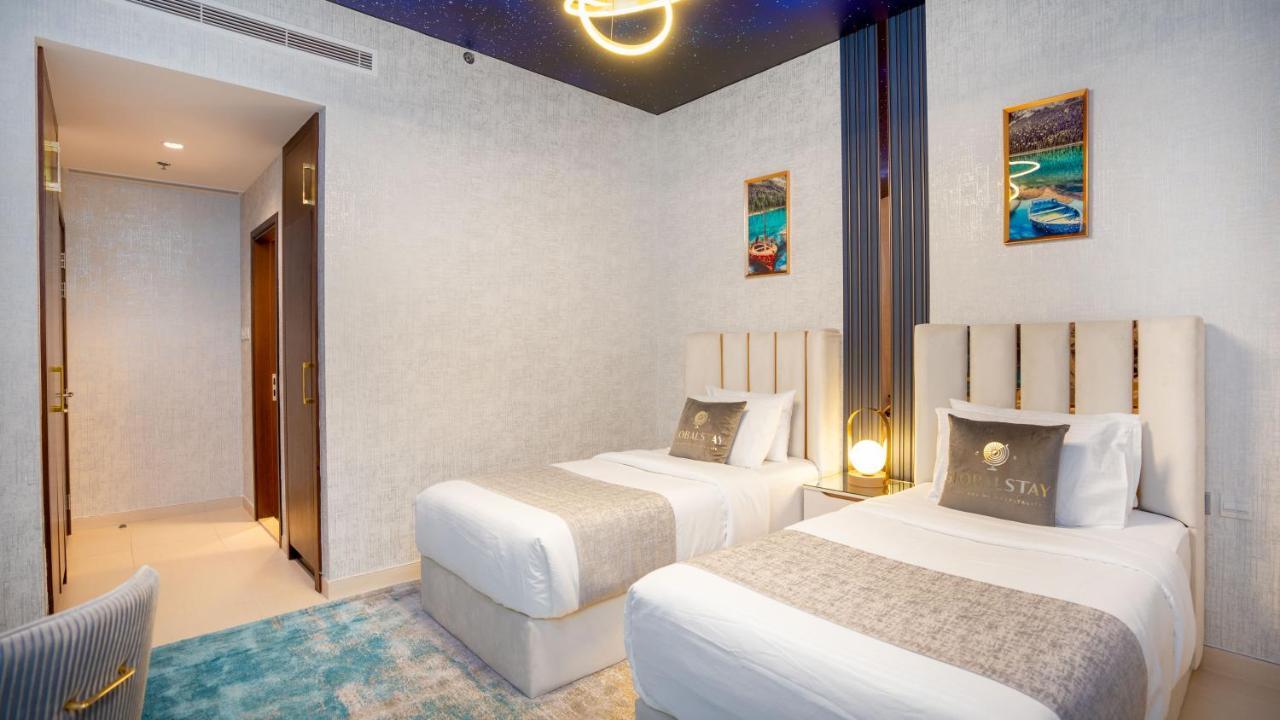 Exclusive Retreat Globalstay'S New 3Br Townhouse With Private Pool دبي المظهر الخارجي الصورة