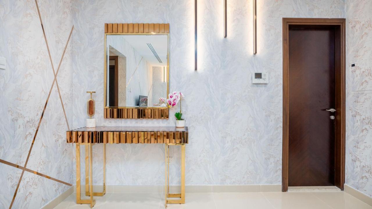 Exclusive Retreat Globalstay'S New 3Br Townhouse With Private Pool دبي المظهر الخارجي الصورة