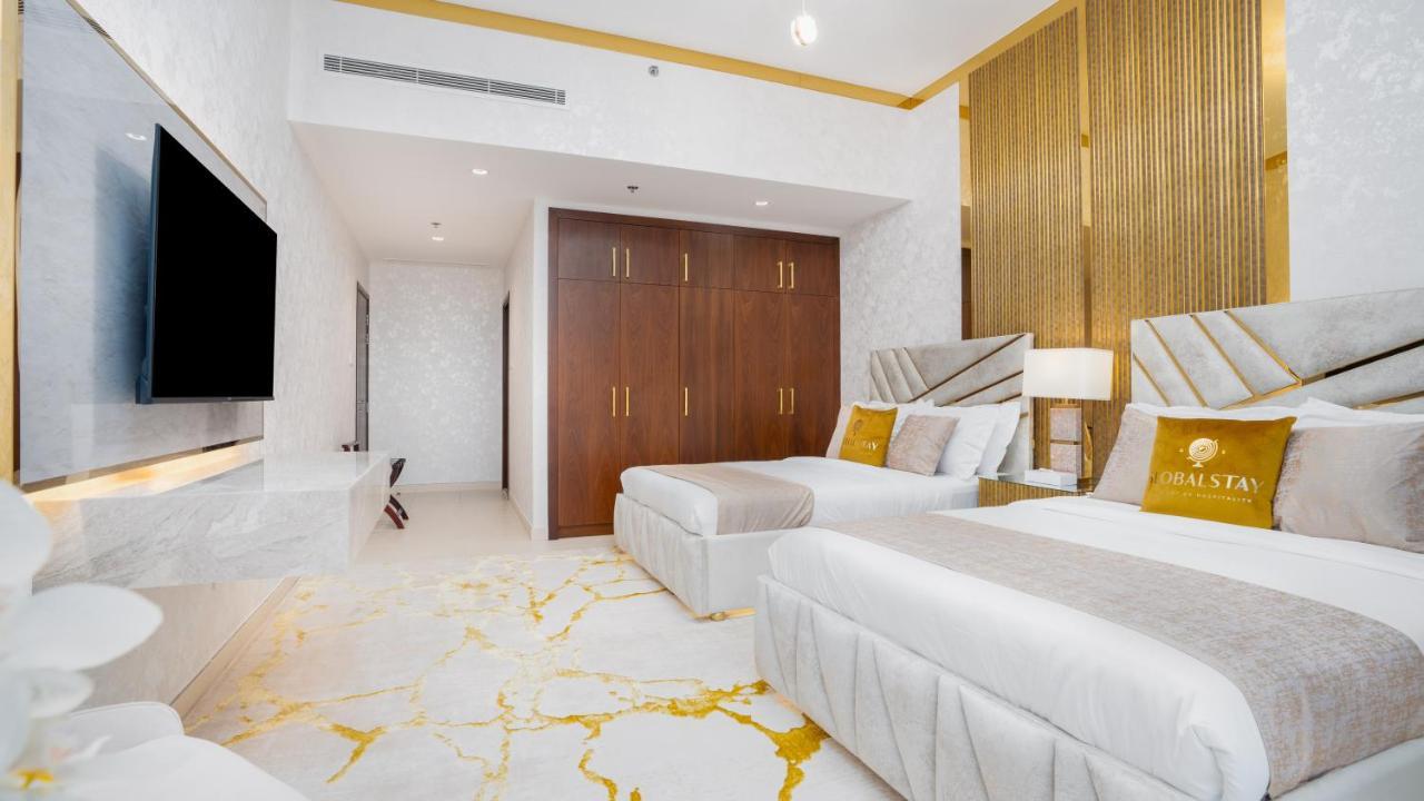 Exclusive Retreat Globalstay'S New 3Br Townhouse With Private Pool دبي المظهر الخارجي الصورة