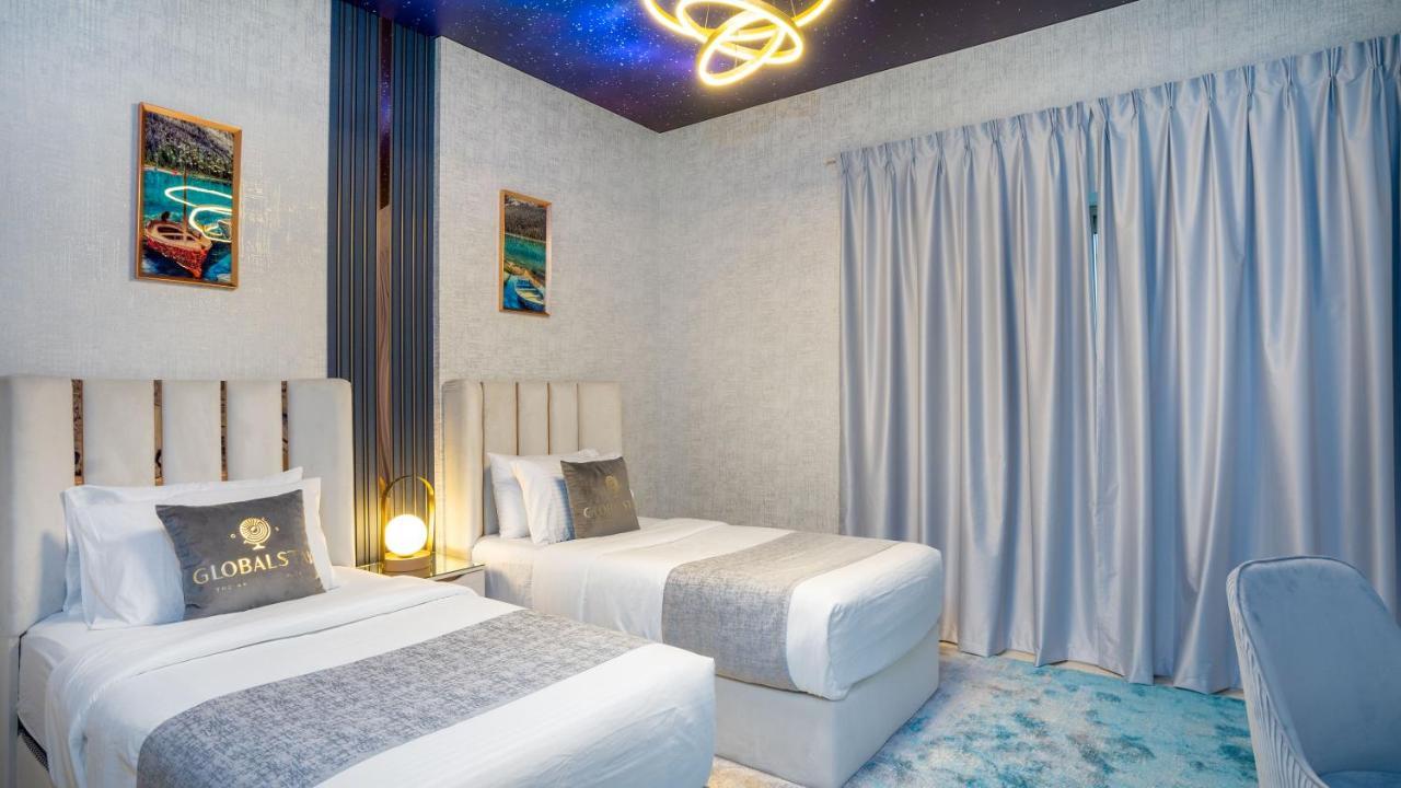 Exclusive Retreat Globalstay'S New 3Br Townhouse With Private Pool دبي المظهر الخارجي الصورة